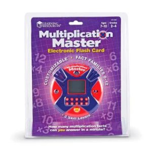 Multiplication Master Electronic Flash Card  |   Learning At Home