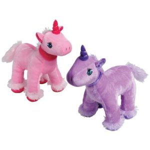 Pink & Purple Plush Unicorns  |   Stuffed Animals