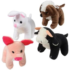 Plush Furry Farm Animals  |   Stuffed Animals