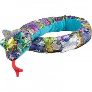 Reverse Sequin Snake  |   Stuffed Animals