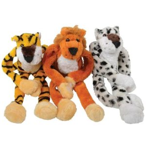 Plush Hanging Wild Jungle Cats  |   Stuffed Animals